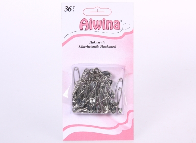 Aiwina Safety Pins, 36 pcs, 3 Sizes